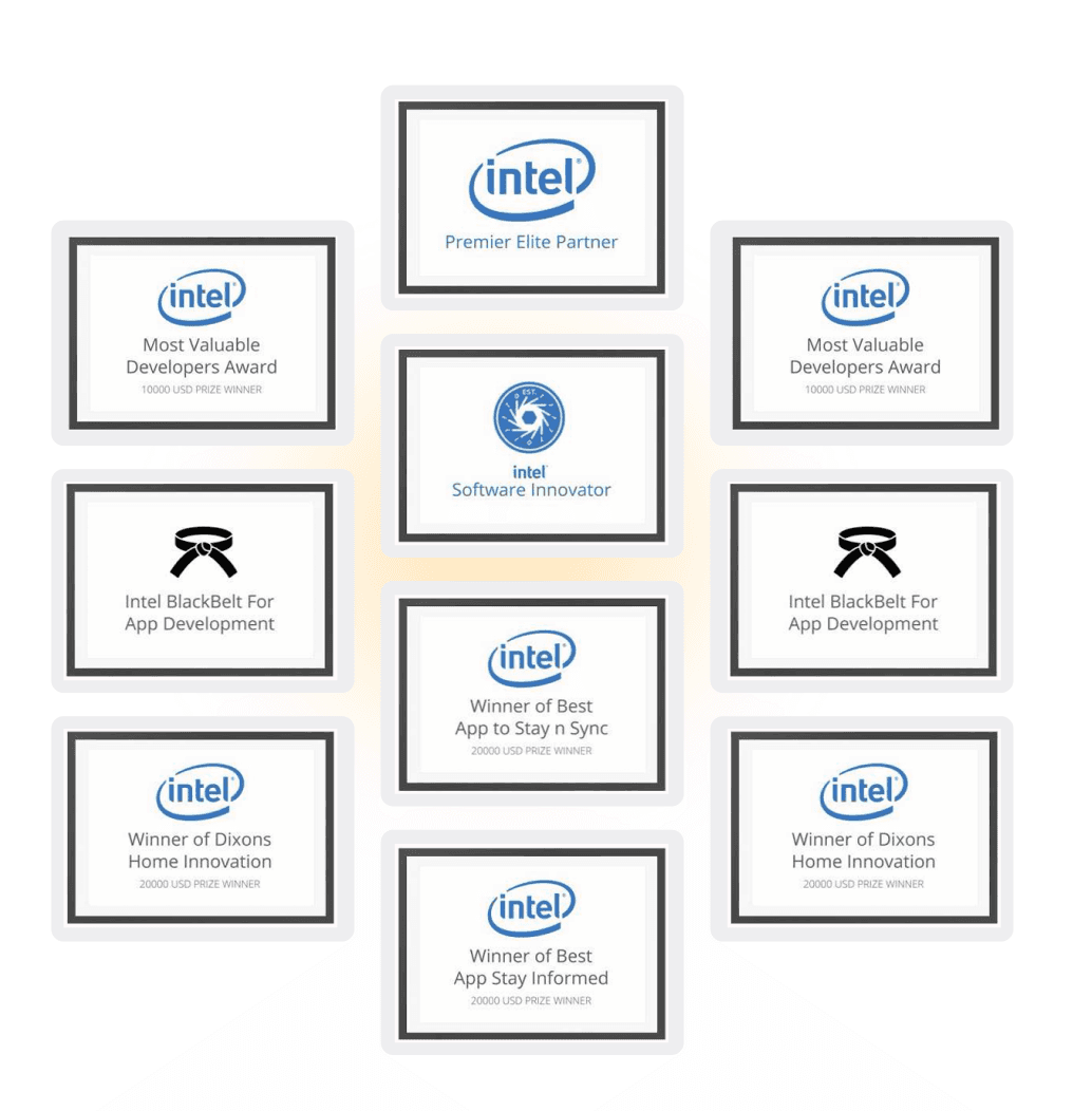 Awards collage (placeholder)